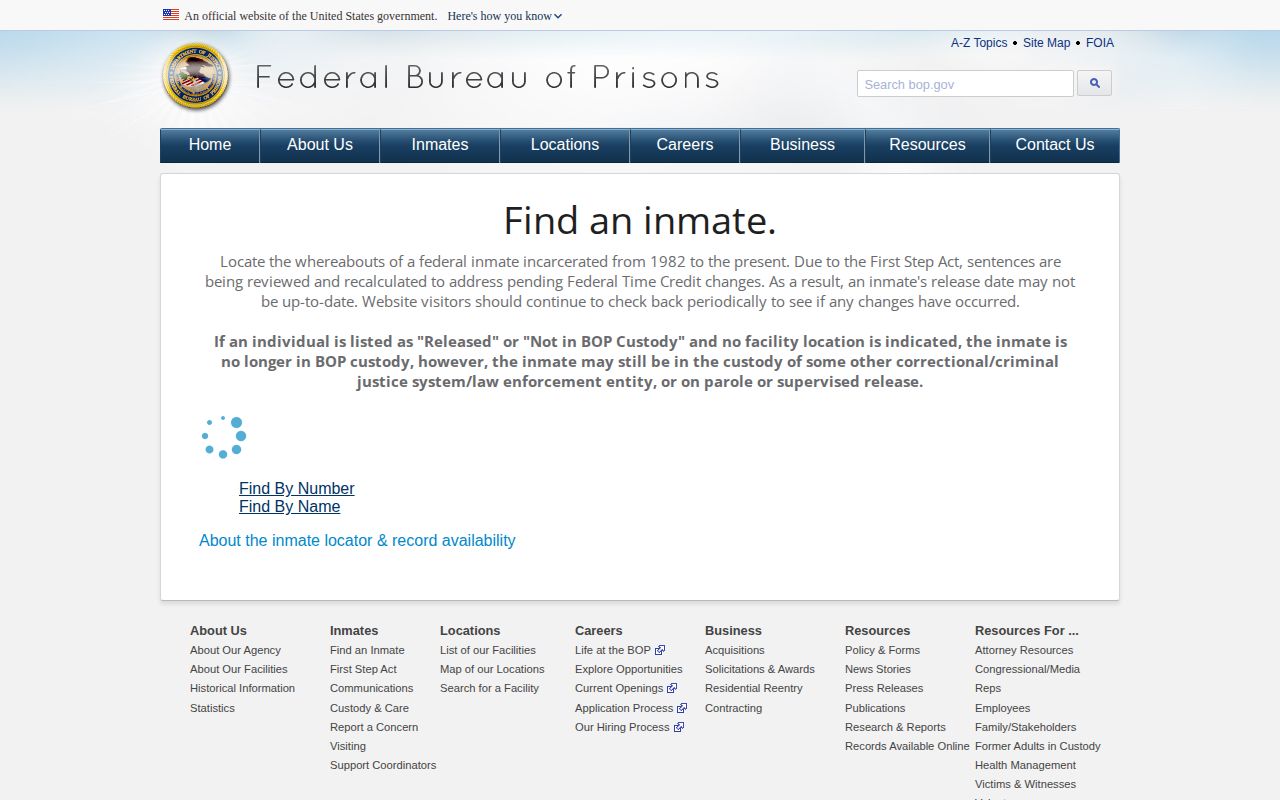 Federal released inmate lookup for Eddy County cases